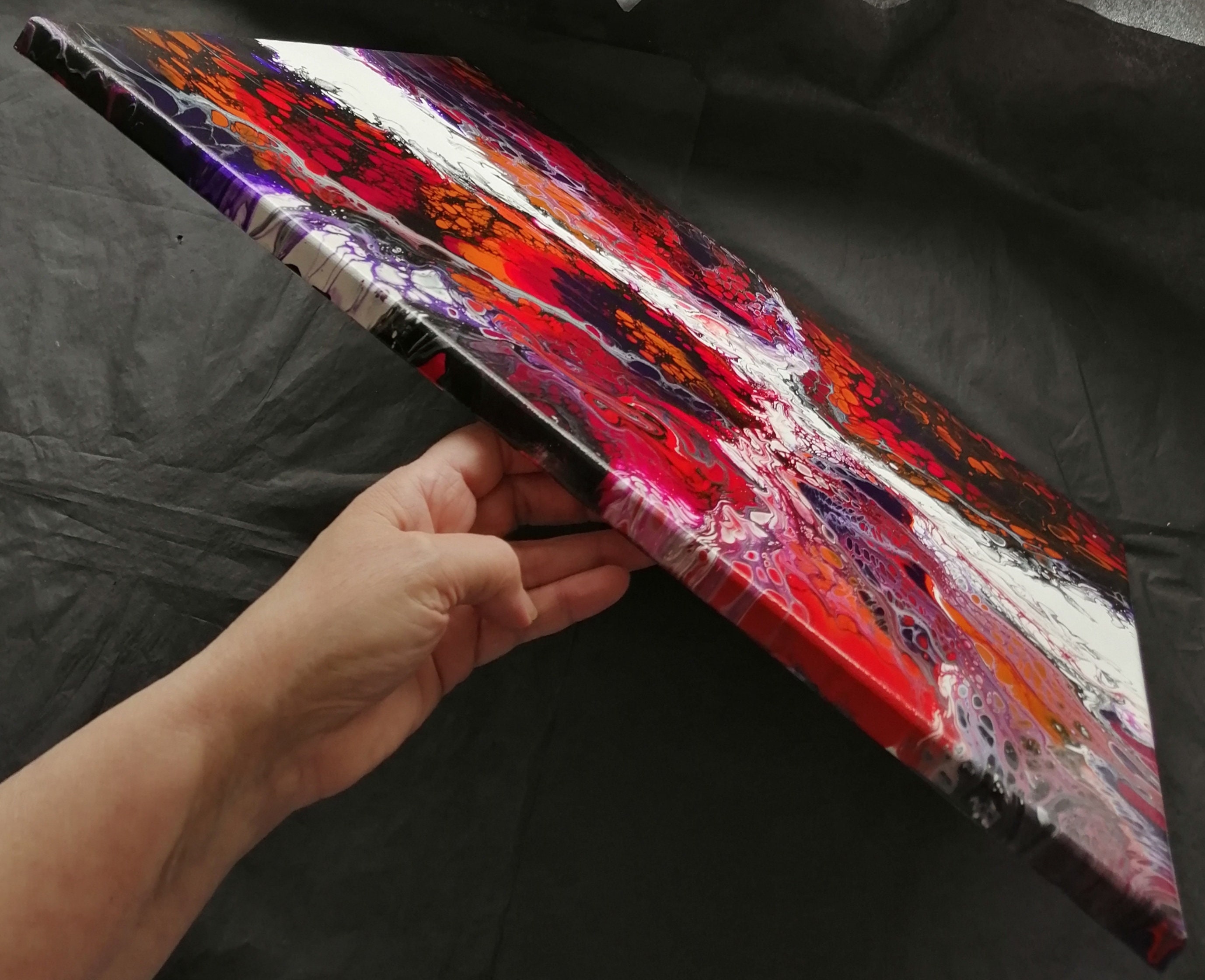 Zeitgenössisches Acrylgemälde auf Leinwand 50cmx40cm No.051 | Etsy