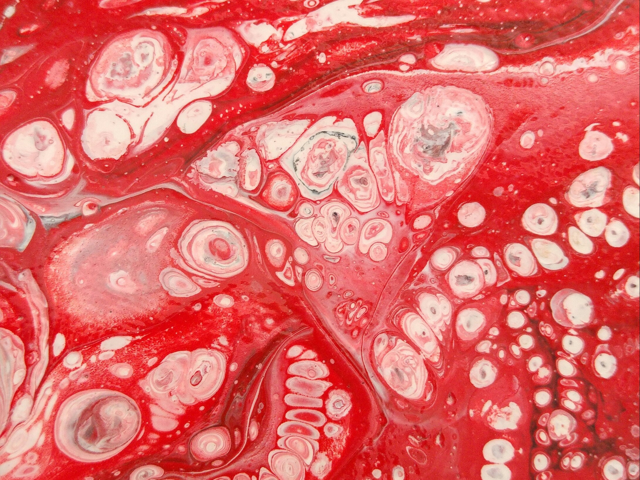 Zeitgenössisches Acrylgemälde Nr.008 auf kleiner Leinwand 15 | Etsy