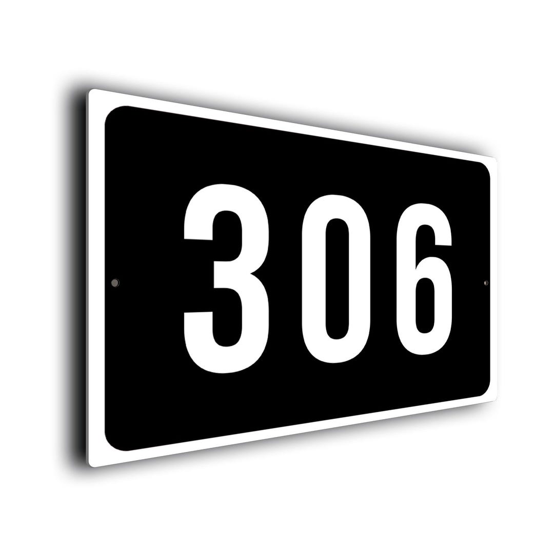 Factory Numbers Sign Custom Black Warehouse Number Sign: Weatherproof Industrial Plaque - Etsy