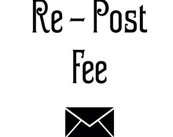 Re Post Fee