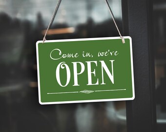 Danoib Schild 'Please Close And Latch' – Zweisprachig Englisch/Spanisch, Aluminium, 19,8x17,8 Cm