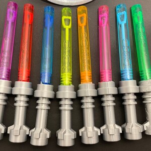 Lego Lightsaber Mini Bubble Wands - Etsy