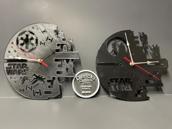 Star Wars inspired wall clock