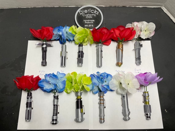 Litesaber boutonniere holders- 3d printed