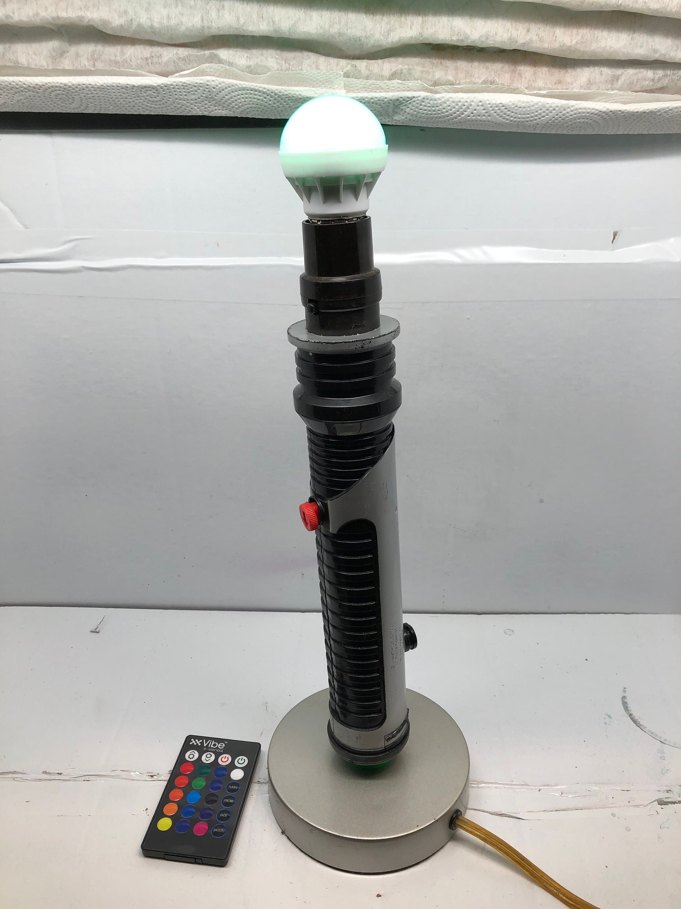 bradford exchange lightsaber lamp