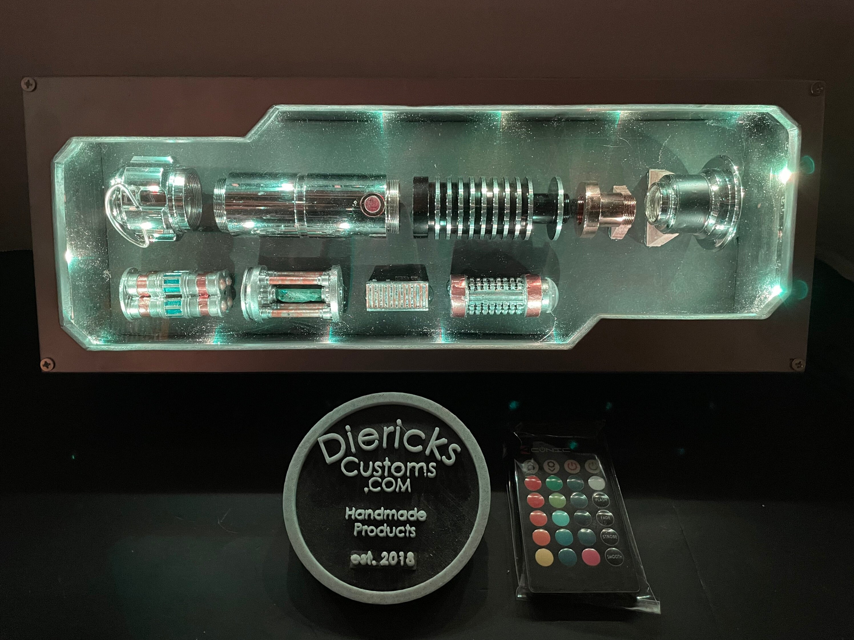 Exploded view lightsaber (metal)