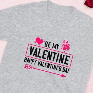 Seien Sie mein Valentinstag, glücklich Valentinstag Shirt, Amor Pfeil, Geschenke für sie, süße Frauen Valentinstag Shirt, rosa Herzen Shirt, Unisex T-Shirt