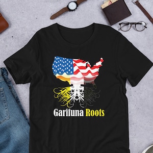 Garifuna Roots in the USA Unisex T-Shirt