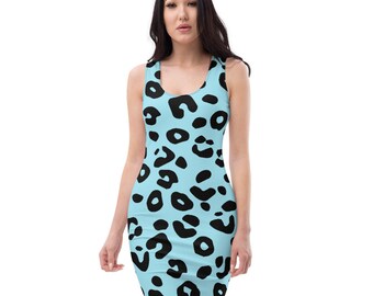 leopard print tank dress