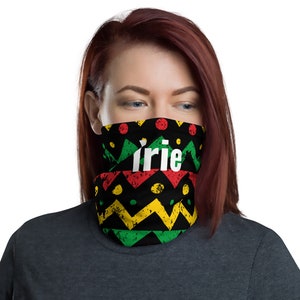 Irie Zig Zag Reggae Colors Neck Gaiter