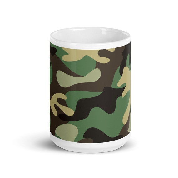 Camo Mug, Camouflage Mug, Camo Lover Gift, Camo Cup 