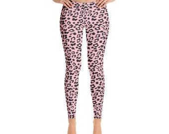 leopard print workout pants