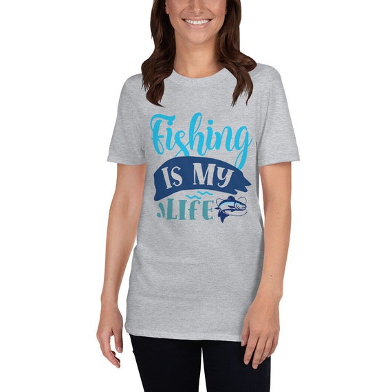 Fishing is My Life Tshirt, Funny Fisherman Tshirt Gifts for Men, Fishing  Tshirts Funny, Father's Day Tshirt -  Australia
