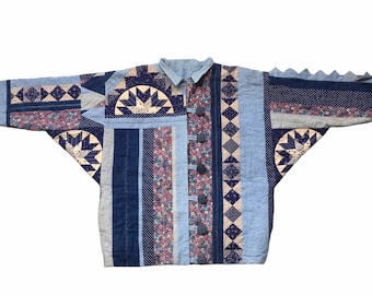 Vintage Quilt Patchwork Jacket