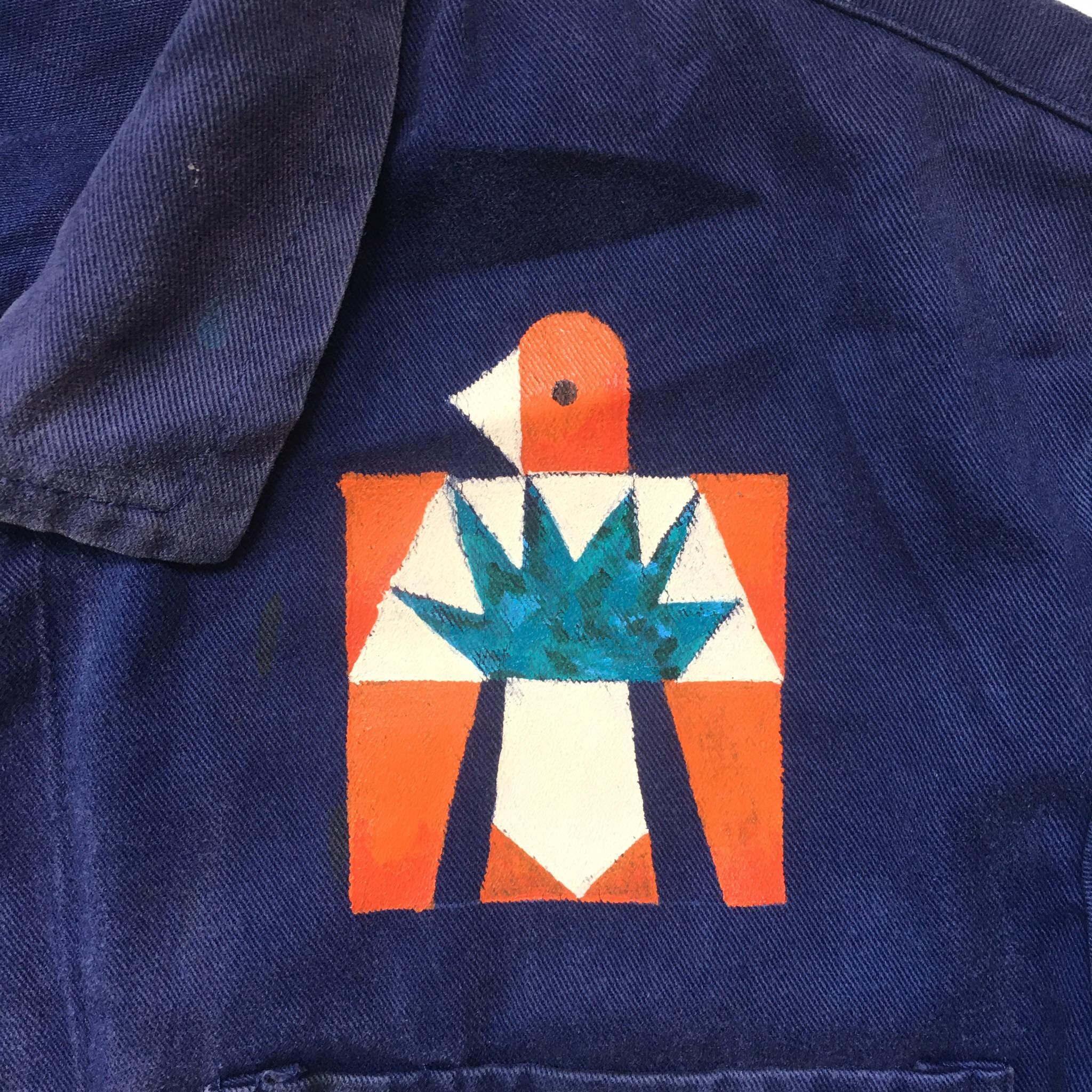 セ－ル！60s~ German Painter Work Jacket Vintage 1960s German Work Hand Painting Jacket - Etsy Canada