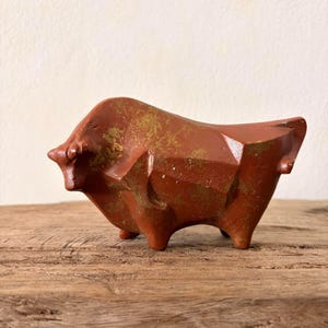 Vintage Japanese Cast Iron Paperweight