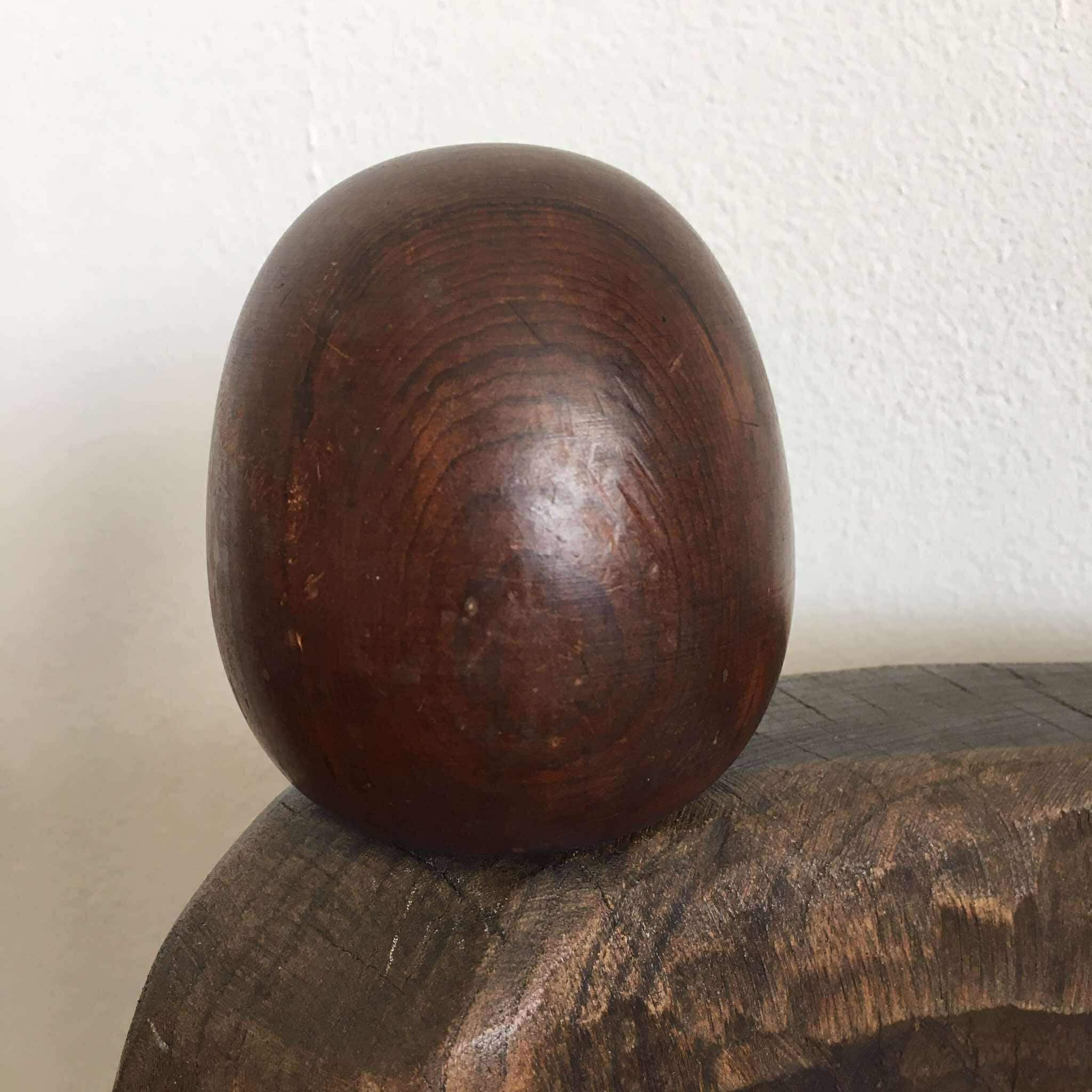 Japanese Vintage DARUMA Doll Wood - Etsy Canada
