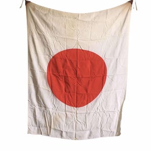 Original japanische Fahne aus Seide