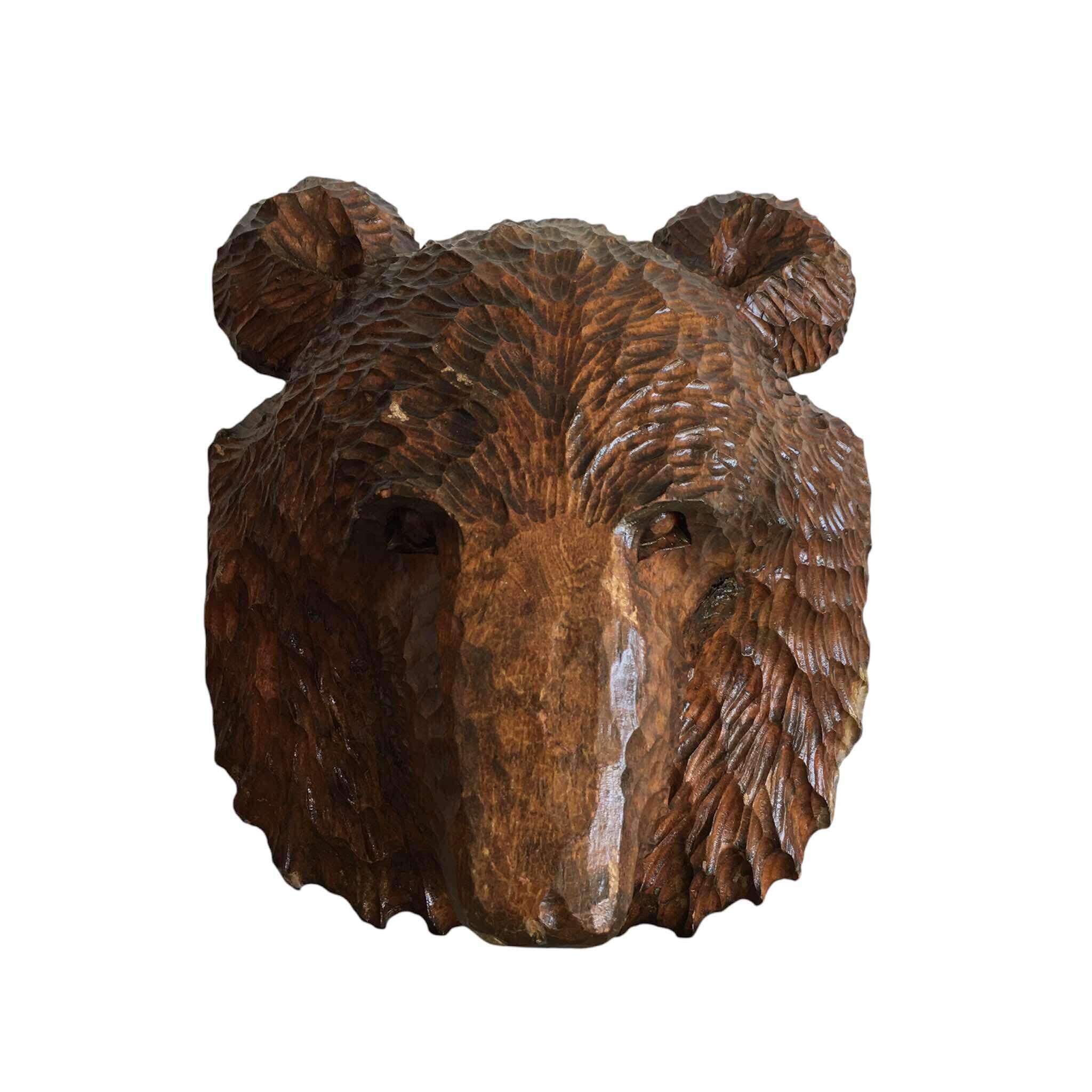 Vintage 1960s Japanese Ainu Bear Wood Carving - Etsy