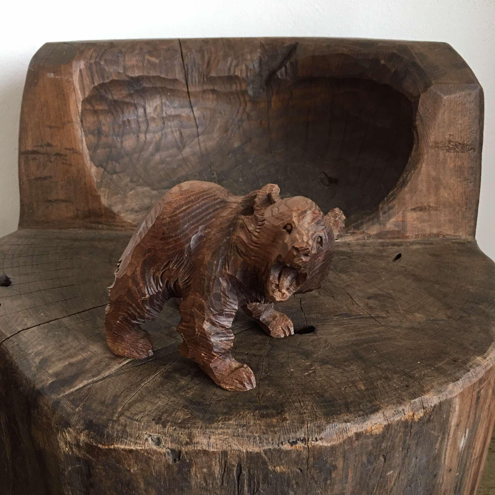 Japanese Wooden Bear Hong Kong