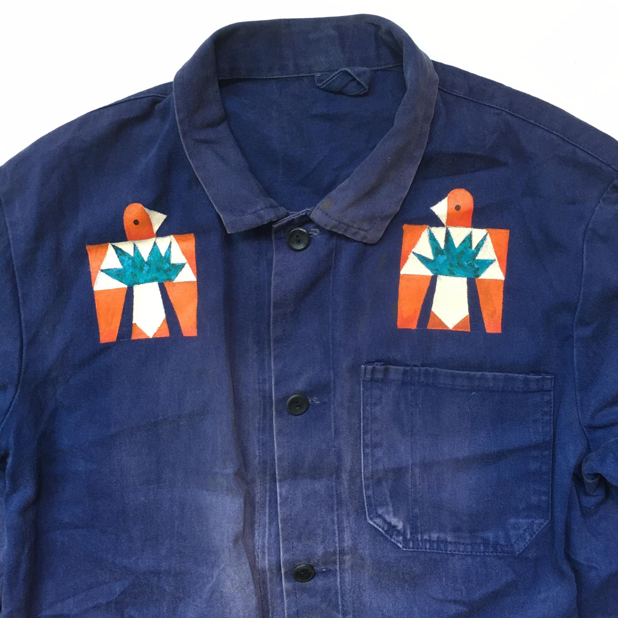 セ－ル！60s~ German Painter Work Jacket Vintage 1960s German Work Hand Painting Jacket - Etsy Canada