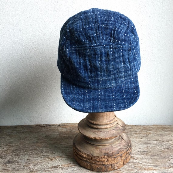 Indigo Sashiko 5 Panel Cap ,54-59 CM - Etsy