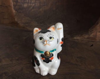 日本のヴィンテージ招き猫、ラッキーキャット