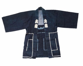 ヴィンテージ 日本製 藍染め 半纏ジャケット #2625 - Etsy 日本