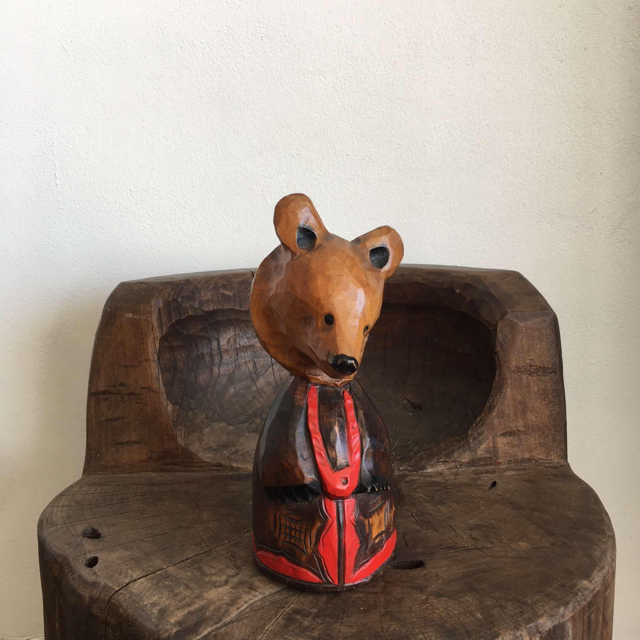 Japanese bear statue - Etsy 日本