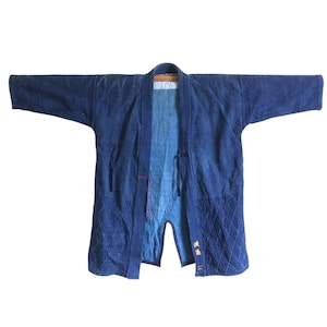 Vintage Japanese indigo dyed Kendo Gi jacket