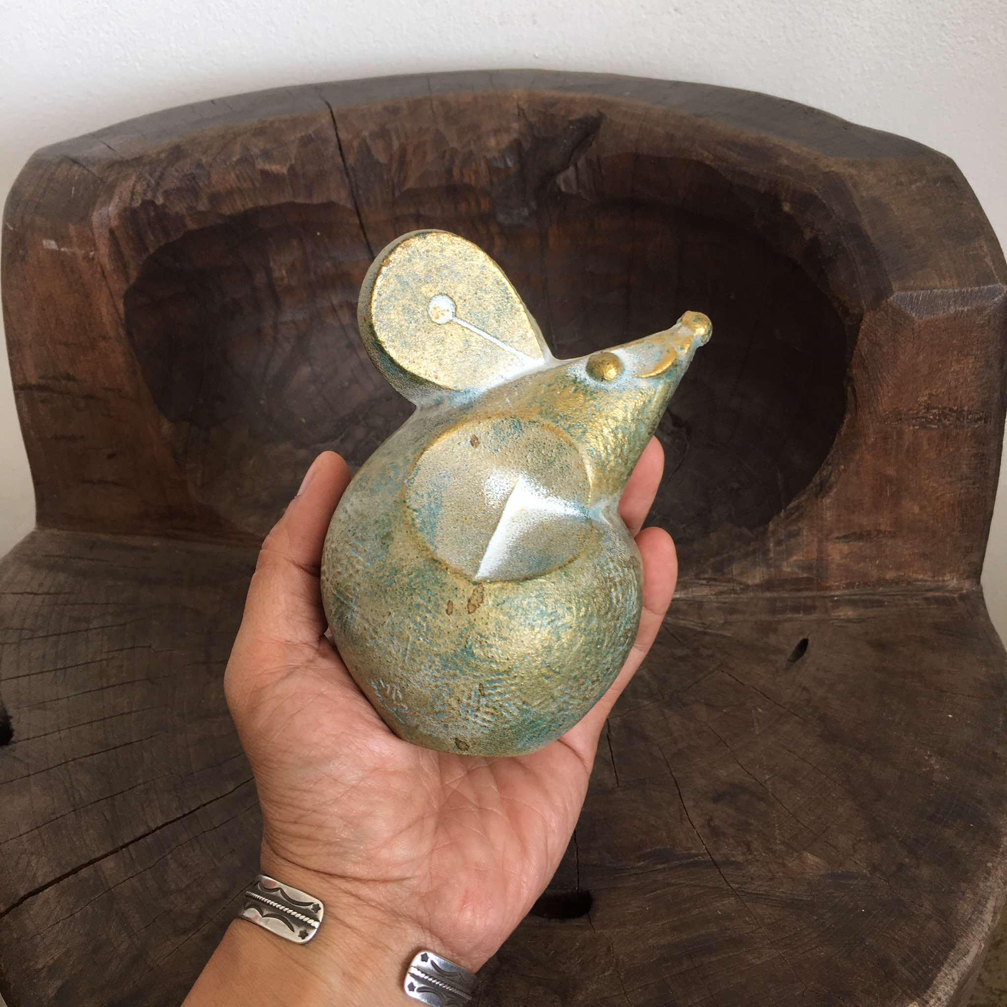 Vintage Saegusa Sotaro Rat Cast Iron Artist - Etsy