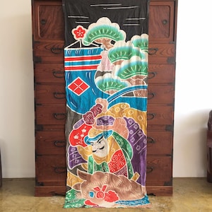 Vintage Japanse Nobori-samoeraivlag