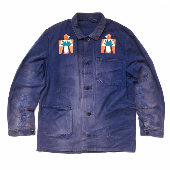 セ－ル！60s~ German Painter Work Jacket Vintage german work jacket - Gem