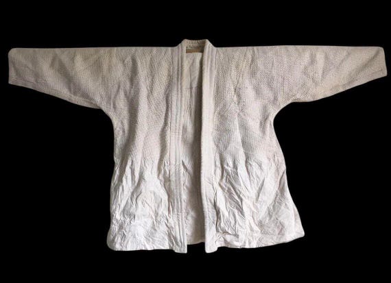 Vintage Kendogi Judo Japan Sashiko Judo jacket