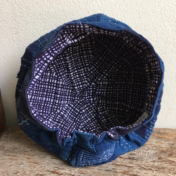 ✝️boro clothing ScrapQuilt Beret✝️ Boro Patchwork Japan Fabric Beret Hat - Etsy Canada