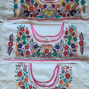 Traditional Handmade Embrodery Mexican Blouse image 8