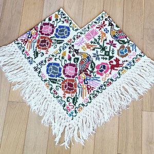 Mexican handmade poncho image 6