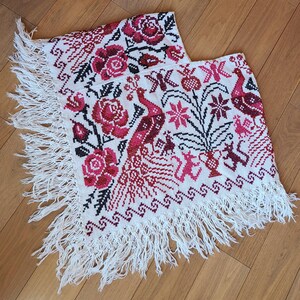 Mexican handmade poncho image 8