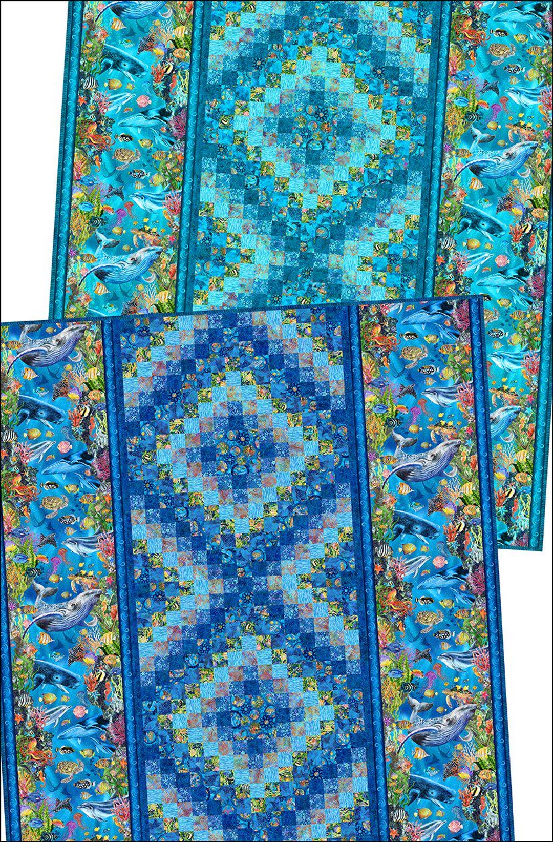 Calypso Pattern Quilt PATTERN - Small Calypso III Quilt Pattern by in the Beginning ...