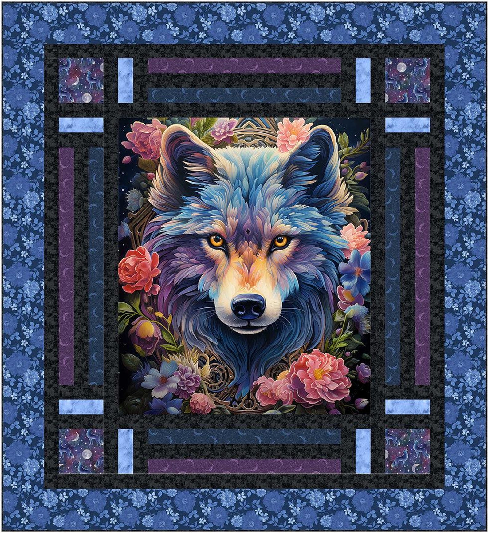 Quilt PATTERN - Cubbies - A Pieced Panel Quilt Pattern by Kari Nichols ...