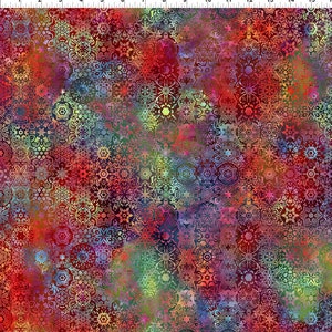 Multi Small Mosaic from the Impressions Collection - 5JYS-1 - by Jason Yenter for In The Beginning Fabrics - Price is per half yard