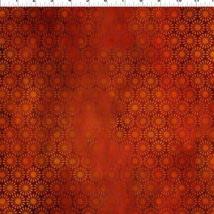 Red Medallion from the Dragons - Emerald Reign Collection (26DRG 1) by Jason Yenter for In the Beginning Fabrics - Priced by the 1/2 yard