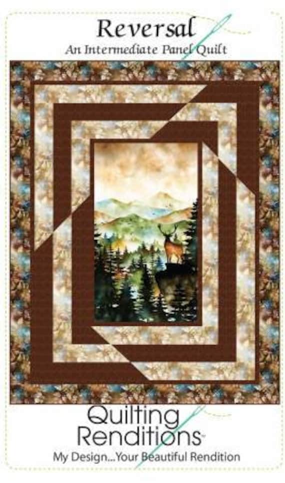Quilt PATTERN Reversal Quilt Pattern by Quilting Renditions Etsy