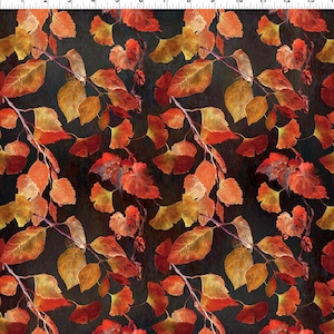 Ginkgo from the Reflections of Autumn II Collection by Jason Yenter for In the Beginning Fabrics - Priced by the 1/2 yard - 21RA 1