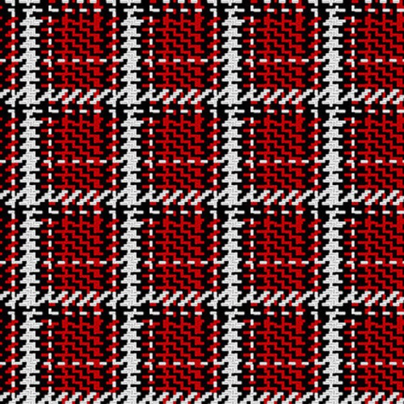 Red Woven Plaid from the Midwinter Song collection by StudioE | Etsy