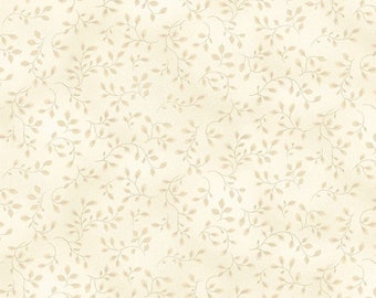 Folio Off White 7755-4 by Henry Glass - Sold in 1/2 yard increments - 44/45&quot; width - Not cut until sold