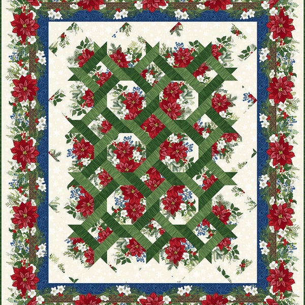 Winter Quilt Pattern Etsy