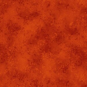 May include: A seamless pattern with a textured, mottled orange background. The pattern has a subtle, faded look, with lighter and darker shades of orange creating a distressed effect.