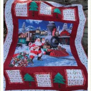 Quilt PATTERN - Four Corners Quilt Pattern by Quilting Renditions - A Pieced Panel Quilt Pattern - 58.5&quot; x Up to 76.5&quot;