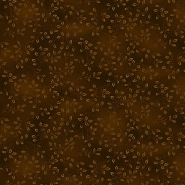 Folio Sepia Brown 7755-39 by Henry Glass - Sold in 1/2 yard increments - 44/45" width - Not cut until sold
